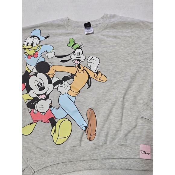 Disney Sweaters - Official Disney Mickey Minnie Donald And Goofy Long Sleeve Sweater Juniors XL